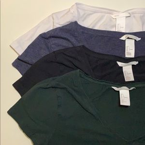 HM 4 V-Neck T-Shirts